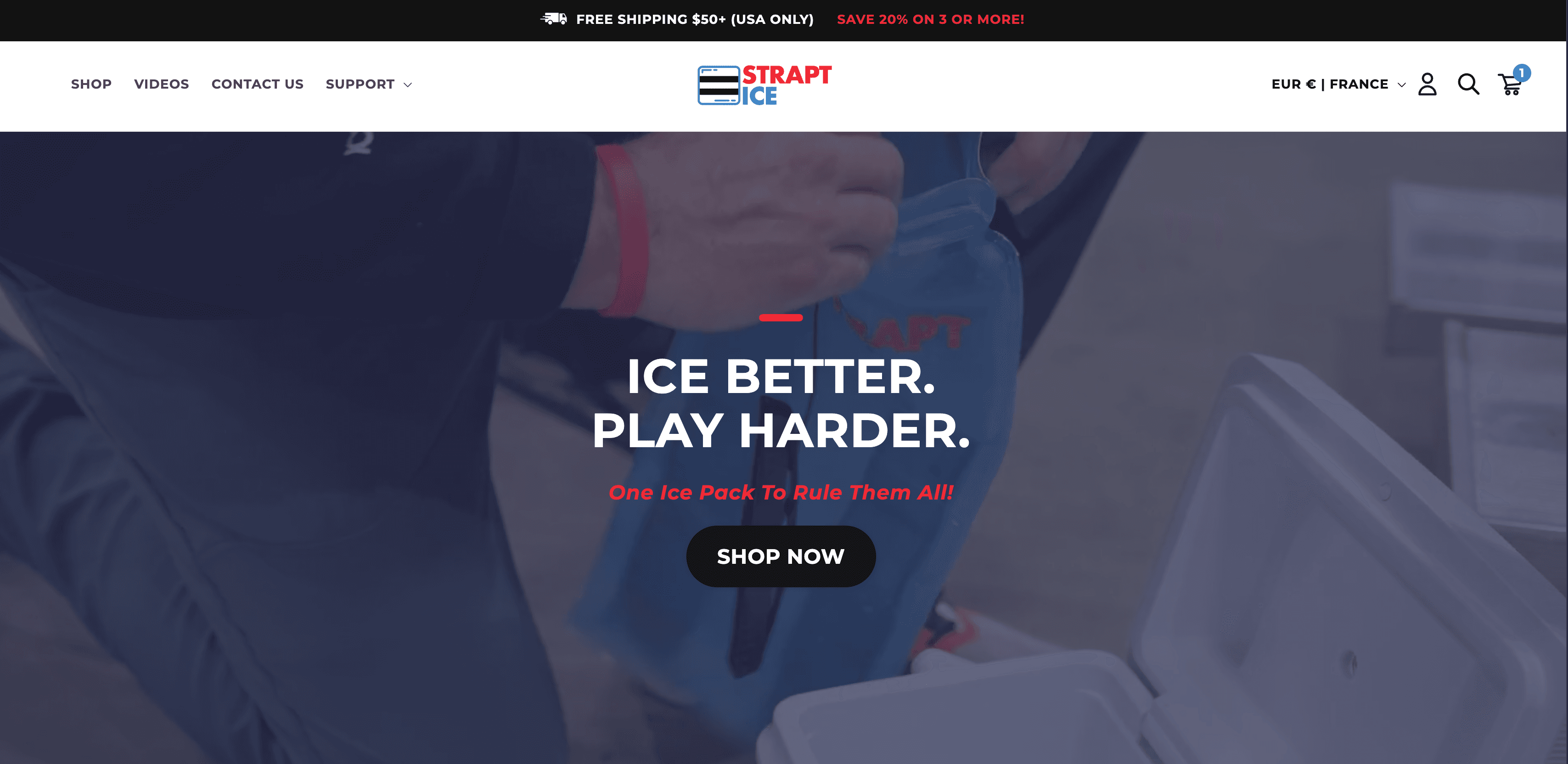 Lightning-Fast Theme for Strapt Ice